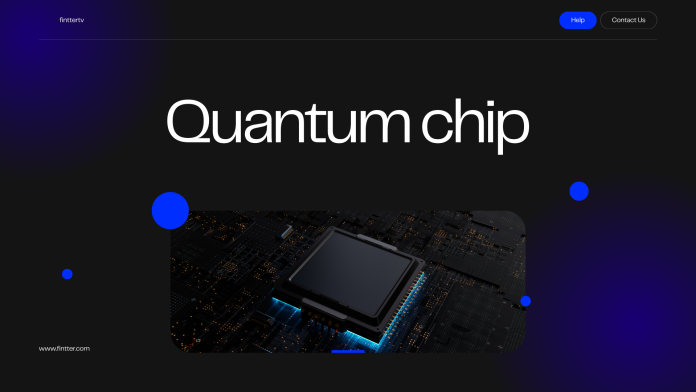 Microsoft Majorana 1 chip concept for quantum computing and encryption.