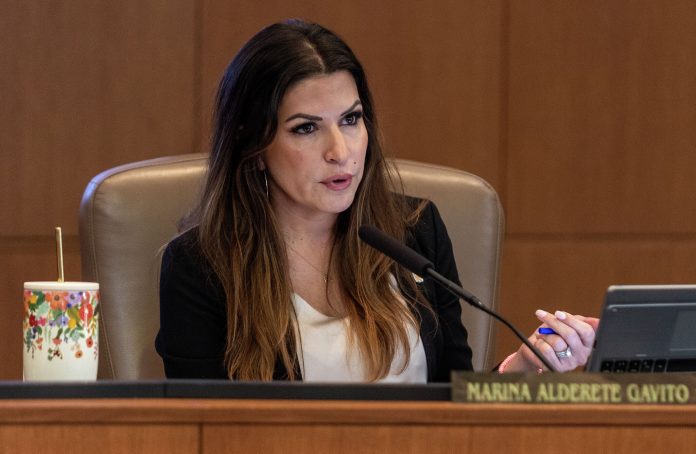 Councilwoman Marina Alderete Gavito advocates for stronger cybersecurity oversight at San Antonio's city-owned utilities, including SAWS and CPS Energy.