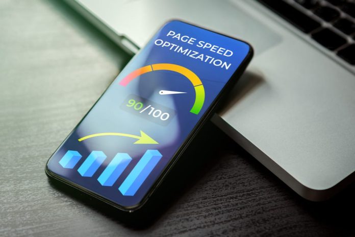A website developer optimizing page speed for a faster web experience.