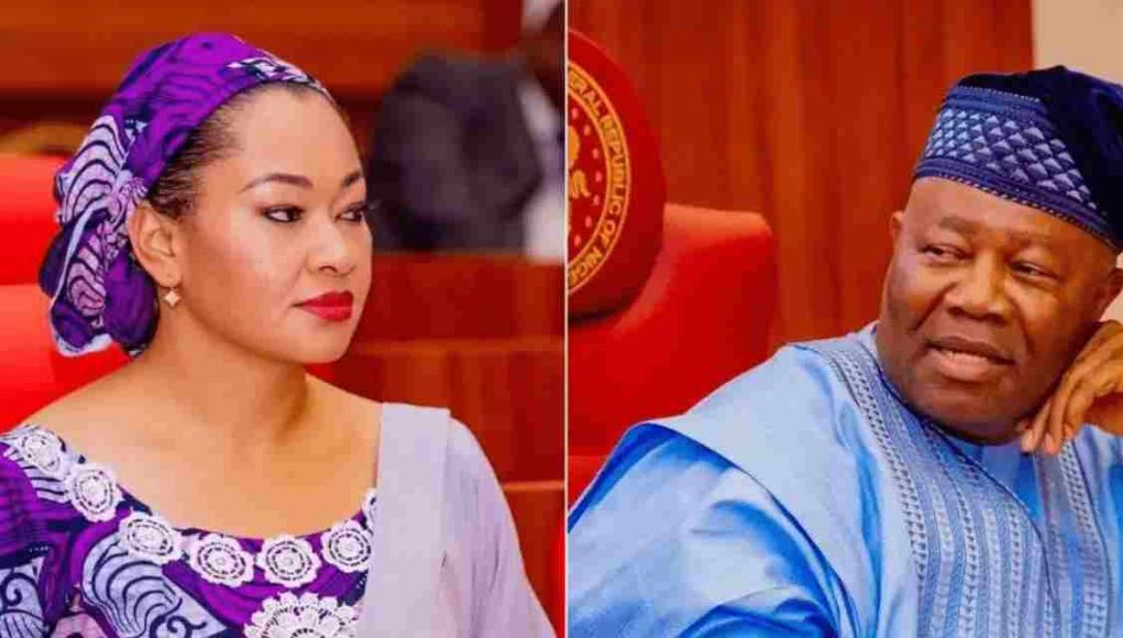 Justice Binta Nyako presides over Natasha Akpoti-Uduaghan's suspension case
